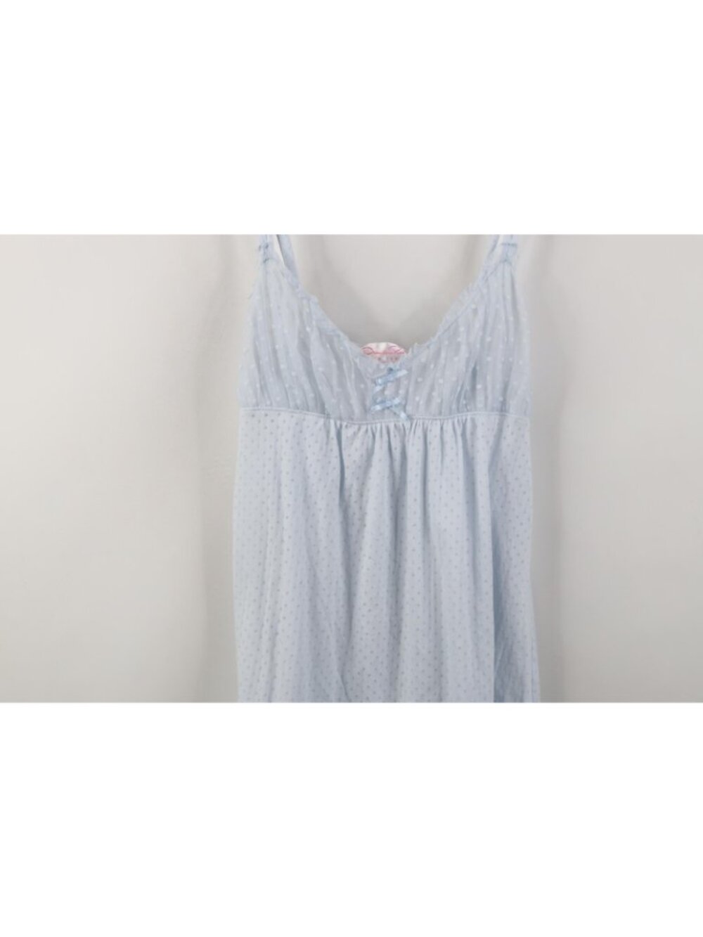 Vintage Y2K Oscar de la Renta Womens XL Babydoll Lace Ruffled Chiffon Night Gown - Picture 3 of 13
